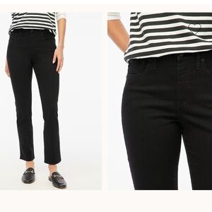 J.Crew Women's NWT Black
Corduroy Full Length Essential Straight Pants
